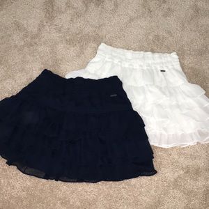 Ruffled skirts